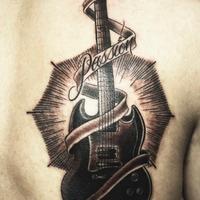 tattoos/ - Guitar passion, Eddie Molina, The Hand of Fate Tattoo Parlor - 68754